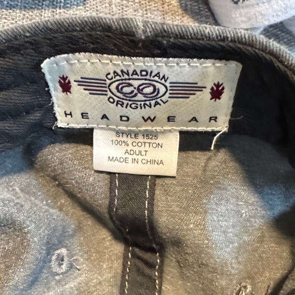 Gray and Black Banff Embroidered Cap - Picture 3 of 3